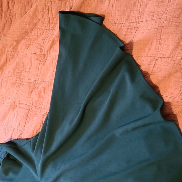 Lulu's forest green dress size medium - Picture 3 of 4